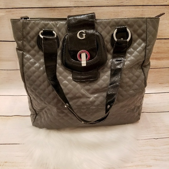 Guess Handbags - Guess shoulder bag gorgeous  gray and black